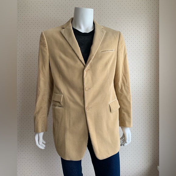 Ralph Lauren Purple Label Kent Cotton Corduroy Suit Jacket sz 44 L PWM3 - Picture 2 of 13